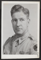 [recto] Lieut. Col. Gordon Singles of Denver, Colorado and a West Point graduate of 1931, who is in command of the famous 100th Infantry Battalion, which was cited by General Mark Clark for bravery in post-invasion action. ;  Denver, Colorado.