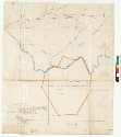 [Sketch of Rancho Las Animas, Rancho Las Aromitas y Agua Caliente, Rancho Juristac and Rancho Salsipuedes : Santa Clara Co., Calif.] / U.S. Surveyor General's Office [verso]
