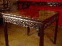 Table, teak, 37" square