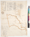Plat of Rancho Ulistac, finally confirmed to heirs of Jacob D. Hoppe : [Santa Clara Co., Calif.] / Surveyed under instructions from the U.S. Surveyor General ; by J.E. Freeman, Dep. Sur. ; and by John Reed, Dep. Sur [verso]