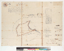 Plat of part of the Rancho Cañada de Guadalupe y Rodeo Viejo, finally confirmed to Wm. Pierce : [Calif.] / Surveyed under instructions from the U.S. Surveyor General ; by Vitus Wackenreuder D. Survr [verso]