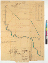 Map of the Rancho "Rio de los Americanos," finally confirmed to Joseph L. Folsom : [Sacramento County, Calif.] ; surveyed under the directions of the U.S. Surveyor General [verso]