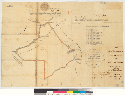 Plat of the part of the Rancho de los Capitancillos, finally confirmed to Charles Fossatt : [Santa Clara Co., Calif.] / Surveyed under instructions from the U.S. Surveyor General ; by J.E. Whitcher, Dep. Surr [verso]