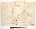 Plat of the Rancho Santa Paula y Saticoy [Calif.] : finally confirmed to John P. Davidson / surveyed under instructions from the U.S. Surveyor General by J.E. Terrell, Dep. Surv., December 1860