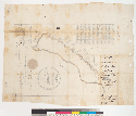 Plat of the Rancho Yajome, finally confirmed to Salvador Vallejo : [Napa Co., Calif.] / Surveyed under instructions from the U.S. Surveyor General ; by C.C. Tracy, Dep. Surr [verso]