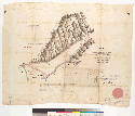 Plat of the Rancho Santa Paula y Saticoy [Calif.] : finally confirmed to John P. Davidson / surveyed under instructions from the U.S. Surveyor General by J.E. Terrell, Depy. Surv., December 1860