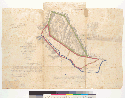Plat of the Rancho Santa Paula y Saticoy [Calif.] : finally confirmed to John P. Davidson / surveyed under instructions from the U.S. Surveyor General [by] J.E. Terrell, Depy. Surv., December 1860 [verso]