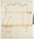 Map showing the location of the Honcut Rancho, finally confirmed to Charles Covillaud et al. : [Yuba Co., Calif.] / Made by the U.S. Surveyor General [verso]