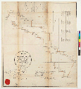 Plat of the Rancho Carne Humana, finally confirmed to the heirs of E.A. Bale : [Napa Co., Calif.] / Surveyed under Instructions from the U.S. Surveyor General ; by C.C. Tracy, Depy. Surr