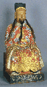Altar figure, Confucius or representative of Chan ancestral spirit