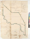 Map of the Rancho Rio de los Americanos, finally confirmed to Joseph L. Folsom : [Sacramento County, Calif.] ; surveyed under the directions of the U.S. Surveyor General ; by A.H. Jones [verso]