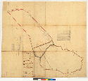 [Plat of the Rancho San Antonio, Santa Clara Co., Calif. / U.S. Surveyor General] [verso]