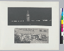 Universal Exposition Ground Plan & Image of Clock Tower on S.F. Ferry Building