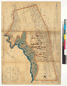 Mapa del Rancho de San Rafael ó Buriburi, la propiedad de los S's Sanches : [San Mateo Co., Calif.] / C.S. Lyman, Agrimensor [verso]