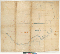 Plat of the Ranchos del Pinole, Cañada del Hambre, Las Juntas : [Calif.] / surveyed by A.J. Coffee, Dep. Sur. ; surveyed by A.W. Von Schmidt, Dep. Sur [verso]