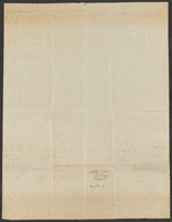 [verso] Water, Sewer, & Electrical layout Unit 3 High School, Department of the Interior, Office of Indian Affairs, War Relocation Authority, Colorado River Project, W. Wade Head, Project Director, Poston, Arizona.