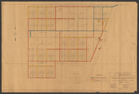[recto] Plot Plan-Reception Center Unit No. 3, Department of the Interior, United States Indian Service, Irrigation Division, Colorado River Indian Irrigation Project.