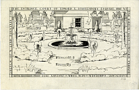 Sketch of a Lead Fountain for the Entrance Court of Edward T. Stotesbury, Esq.
