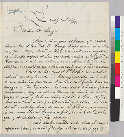Letter from Mariano Guadalupe Vallejo to Thomas Savage (page 1).