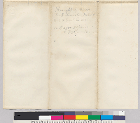 Draft of letter from Edward Ord to Abraham Lincoln (back).