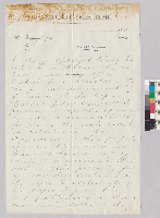 Telegram from Abraham Lincoln to Major General Weitzel (page 2).