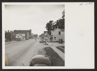 [recto] A small town typical of those found in the Midwest farming regions. ;  Photographer: Mace, Charles E. ;  Plainfield, Indiana.