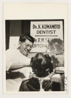 [recto] Dr. Koki Kumamoto, formerly of Sacramento, California and Tule Lake, has had a dental practice in Chicago since September, 1944. ...