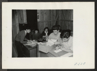 [recto] General Office in the High School. ;  Photographer: Parker, Tom ;  McGehee, Arkansas.