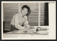 [recto] Mr. Iwao Takamoto from Manzanar begins work at Walt Disney Studios in Hollywood as an animator. While he had no ...