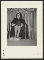[recto] Hideko Maeyama. Harvest Festival Queen at Camp #2. This festival was held on Thanksgiving day. ;  Photographer: Stewart, Francis ;  Rivers, Arizona.