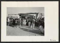 [recto] Harvest Festival crowds. ;  Photographer: Stewart, Francis ;  Newell, California.