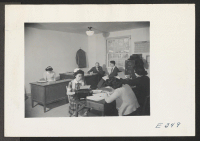 [recto] A view of the Social Service Office Section. ;  Photographer: Parker, Tom ;  McGehee, Arkansas.