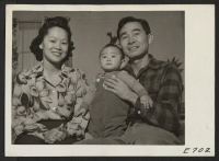 [recto] Paul and Alice Nakadate and their son Paul, Jr., better known as Polito. Paul was an insurance agent in Los ...