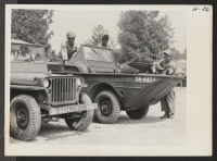 [recto] Two American army vehicles which have already made names for themselves in World War II are the Jeep and the ...