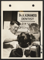 [recto] Dr. Koki Kumamoto, formerly of Sacramento, California, has had a dental practice in Chicago since September, 1944. Dr. Kumamoto does ...