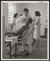 [recto] Hospital Series, Dental Laboratory. ;  Photographer: Stewart, Francis ;  Hunt, Idaho.