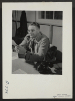 [recto] Henry L. Stafford, Project Director. ;  Photographer: Stewart, Francis ;  Hunt, Idaho.