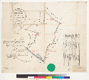 Plat of the Rancho Las Bolsas [Calif.] : finally confirmed to Ramon Yorba et al. / surveyed under instructions from the U.S. Surveyor General by Henry Hancock, Dep. Surr., December 1860