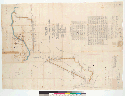 Plat of the Rancho Ca~nada del Hambre y las Bolsas [Calif.] : finally confirmed to Teodora Soto / as located by the U.S. Surveyor General, May 1866, from field notes of surveys on record in U.S. Survr. General's office and in accordance with the decree rendered by the Honorable Ogden Hoffmann, U.S. District Judge, April 30th, 1866. [verso]