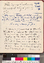 April 19, 1906 diary entry