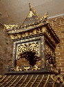 Processional shrine: Detail