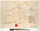 Plat of the Rancho San Miguel [Sonoma County, Calif.] : finally confirmed to widow and heirs of Marcus West, decd. / surveyed under instructions from the U.S. Surveyor General by George H. Thompson, Dep. Surr., May 1862