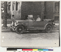 "Antelope" A[bner] D[oble] driving, Spring of 1917
