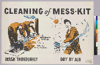 [recto] Cleaning of mess-kit