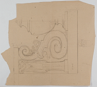 [sketch of column and urn]