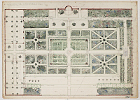 Garden for C.B. Newbold [color plan]