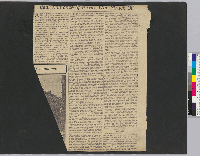 [Album page: 18; Real Romance of a Girl Who Struck Oil; newspaper clipping]