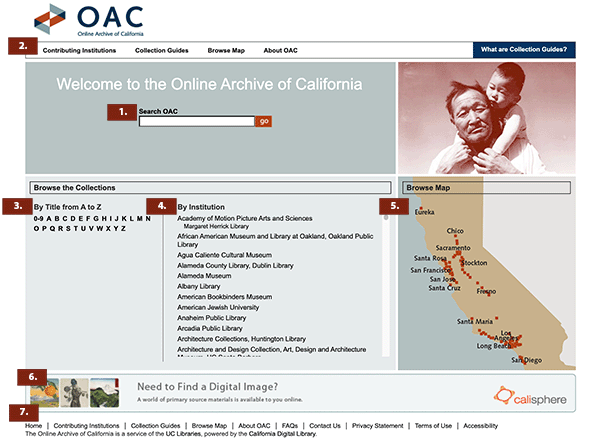 new oac home page image